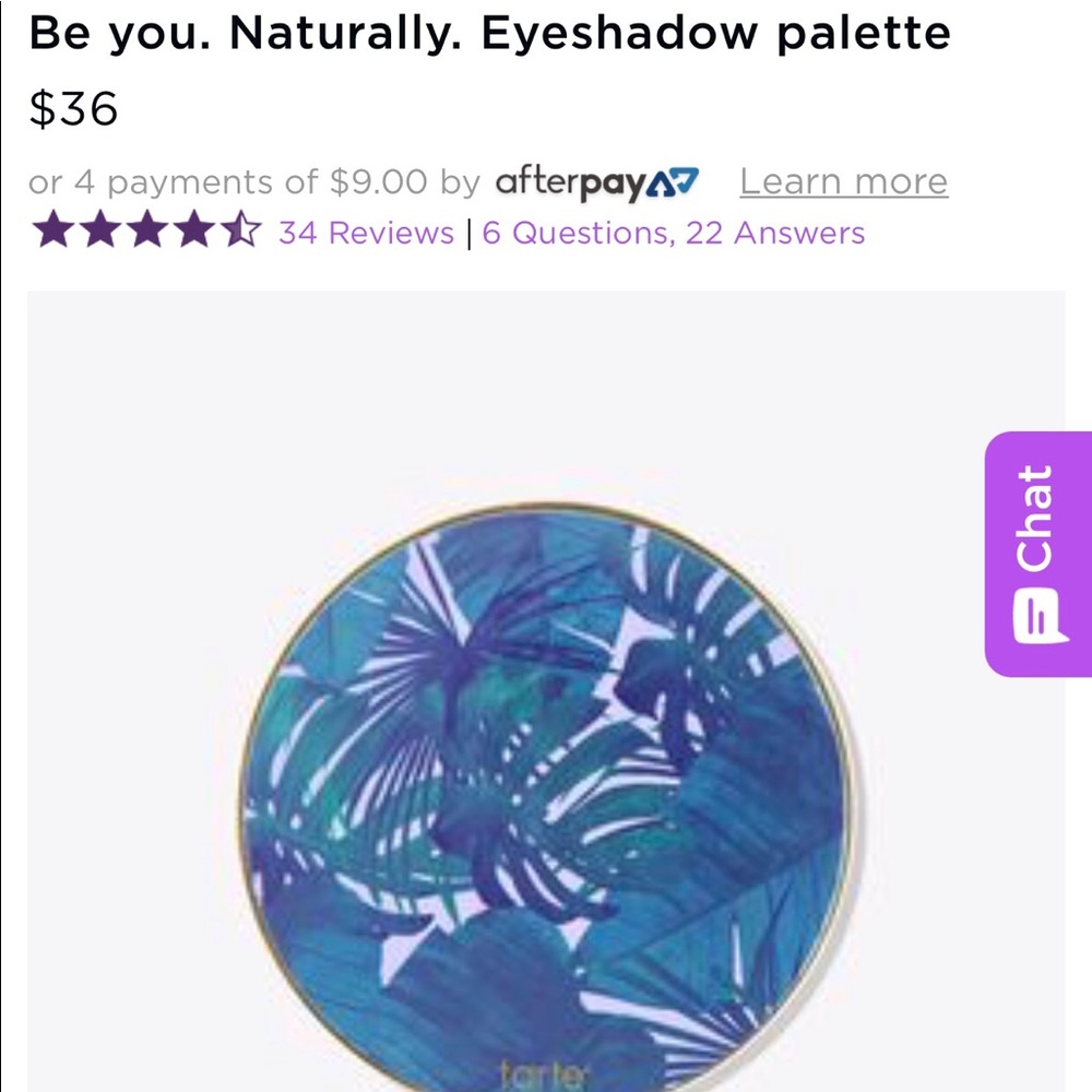 TARTE Be you Naturally Eyeshadow